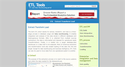 Desktop Screenshot of etltools.org