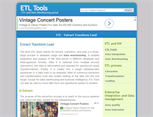 Tablet Screenshot of etltools.org