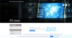 Desktop Screenshot of etltools.net