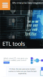 Mobile Screenshot of etltools.net